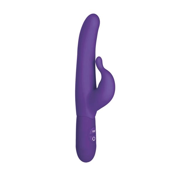 Posh Teasing Tickler 10 Function Purple Vibrator - Click Image to Close