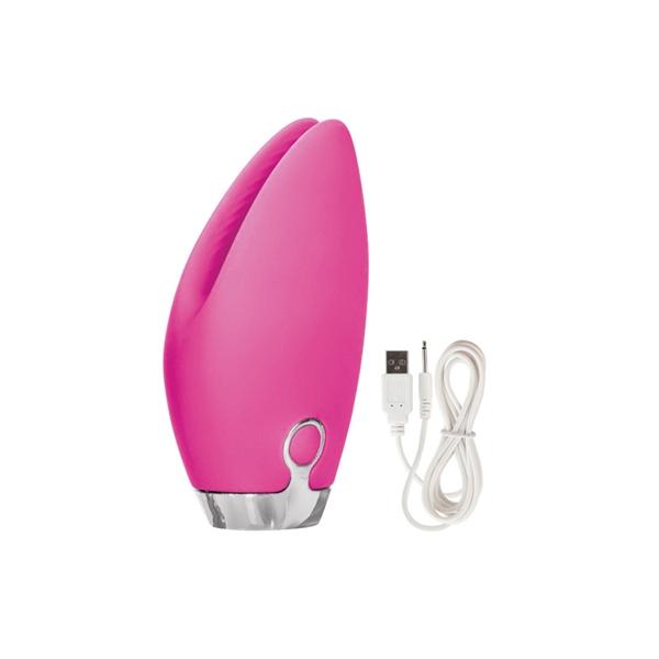 Embrace Foreplay Pink Tickler Vibrator - Click Image to Close