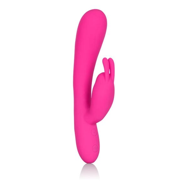 Embrace Massaging Rabbit Pink Vibrator - Click Image to Close