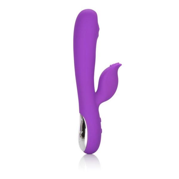 Embrace Swirl Massager Purple Rabbit Style Vibrator - Click Image to Close