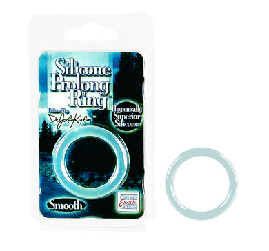 Dr. Joel Kaplan Silicone Cock Ring Clear - Click Image to Close