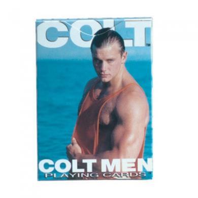 Colt Men Playing Cards - Click Image to Close