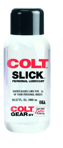 Colt Slick Personal Lubricant 16.57oz/490ml - Click Image to Close