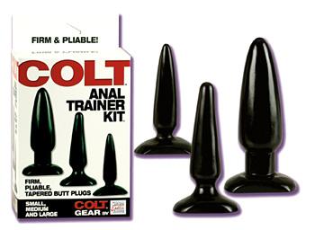 COLT Anal Trainer Butt Plug Kit - Click Image to Close