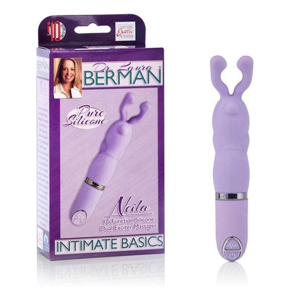 Dr. Laura Berman Neila 10-Function Silicone Dual Exciter Massager - Click Image to Close