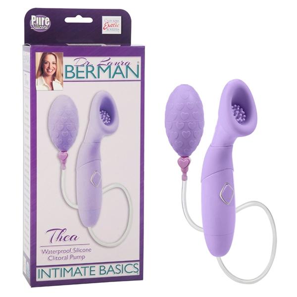 Dr. Laura Berman Thea Waterproof Silicone Clitoral Pump - Click Image to Close