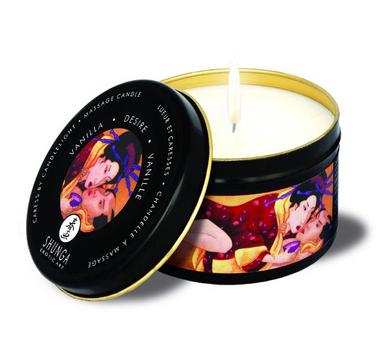 Caress by Candlelight Massage Candle - Vanilla - Click Image to Close