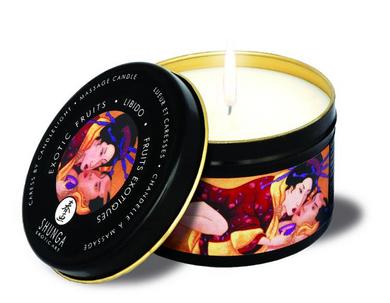 Caress by Candlelight Massage Candle - Exotic Fruits - Click Image to Close