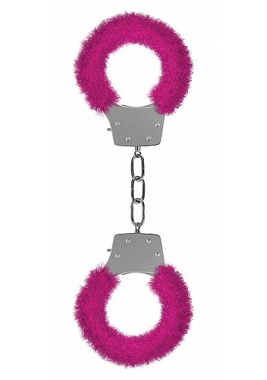 Ouch Pleasure Handcuffs Furry Pink