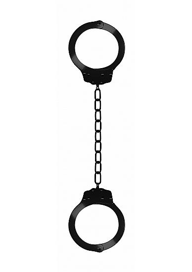 Beginner's Legcuffs Metal Black - Click Image to Close