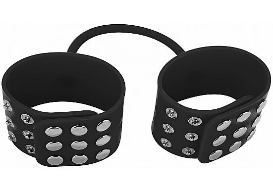 Ouch Silicone Cuffs Black