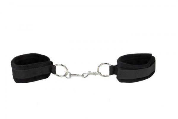 Ouch Velcro Cuffs Black