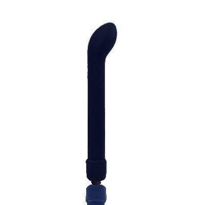 Silicone Vibrating Prostate Massager Blue - Click Image to Close