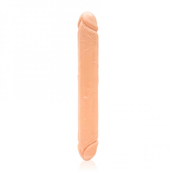 Double Dong 12 inches Beige - Click Image to Close