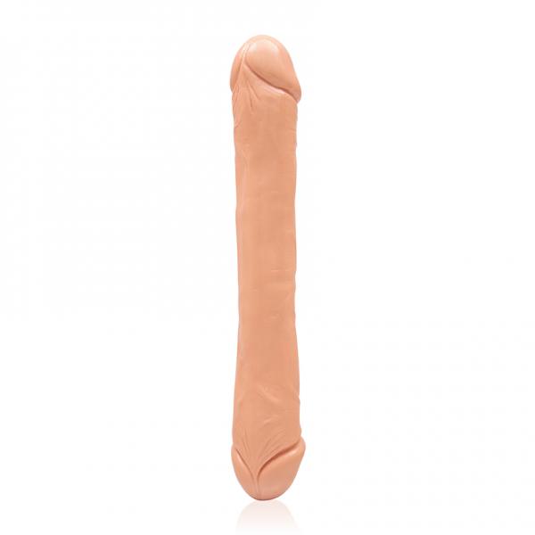 Exxtreme Double Dong 14.5 inches Beige - Click Image to Close