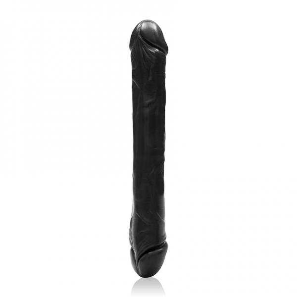 Exxtreme Double Dong 14.5 inches Black - Click Image to Close
