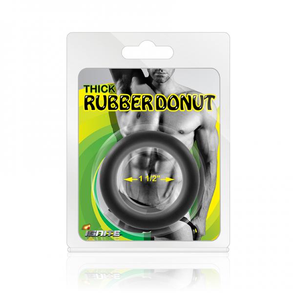 Thick Donut Rubber Ring 1.5 inches - Click Image to Close