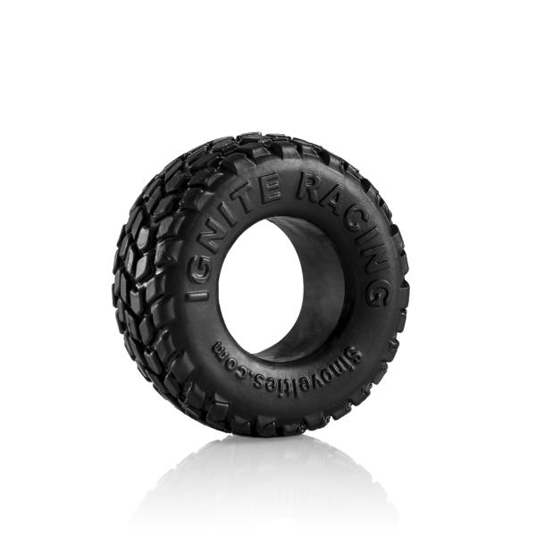 High Performance Tire Ring Large Black - Click Image to Close
