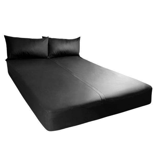 Exxxtreme Fitted Rubber Sheet Queen - Click Image to Close