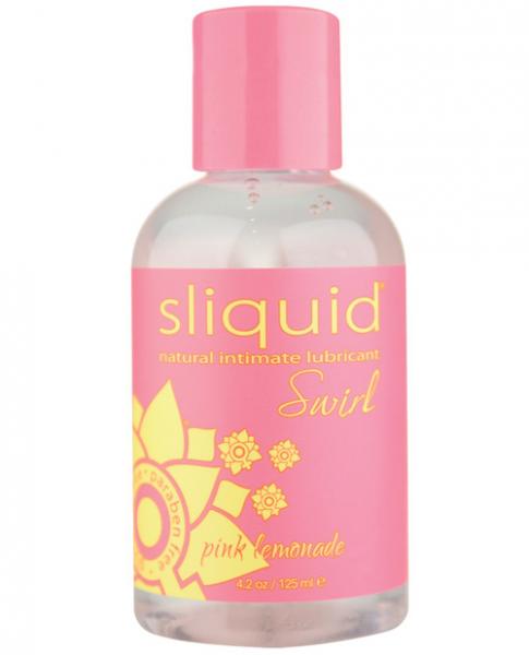 Sliquid Swirl Lubricant Pink Lemonade 4.2oz - Click Image to Close