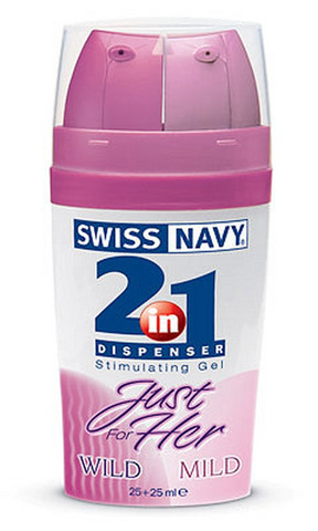 Swiss Navy 2 In 1 Just For Her - Click Image to Close