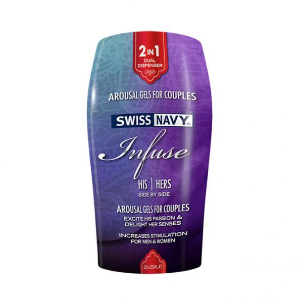 Swiss Navy Infuse Arouse Gels for Couples - Click Image to Close