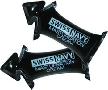 Swiss Navy Masturbation Cream Pillow Pack - Click Image to Close