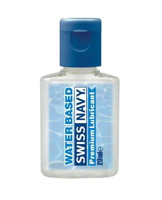 Swiss Navy Water Based Mini 20ml - Click Image to Close