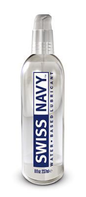 Swiss Navy Water Based Lube 8 Oz - Click Image to Close