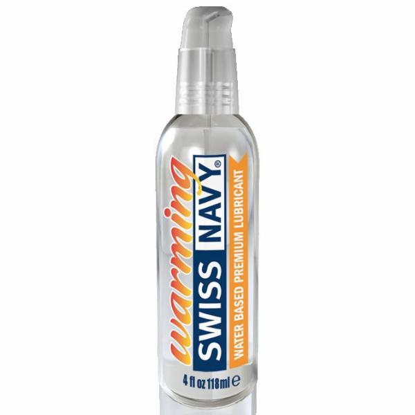 Swiss Navy Warming Lube 4oz - Click Image to Close