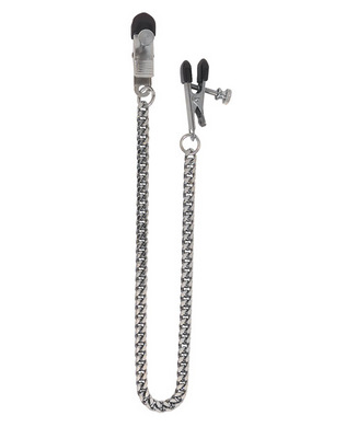 Adjustable Broad Tip Clamps - Jewel Chain - Click Image to Close