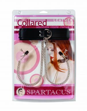 Collar W/ Attached Nipple Clamps - Click Image to Close