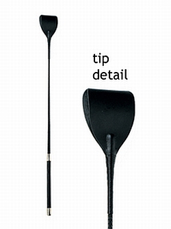 Wide Tip Riding Crop - Click Image to Close