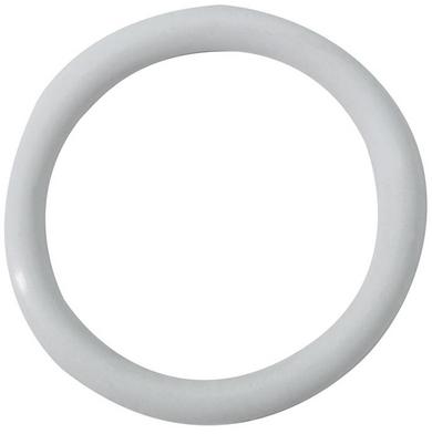 1.5 inch White Rubber Ring - Click Image to Close