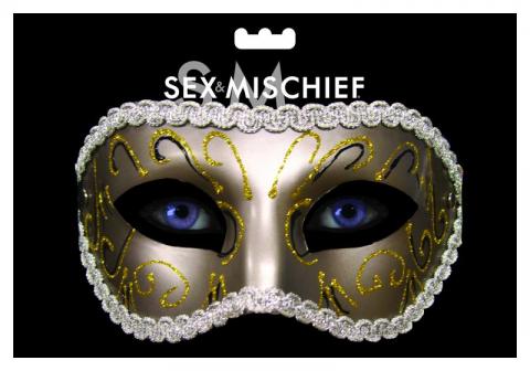 S&M Masquerade Mask - Click Image to Close