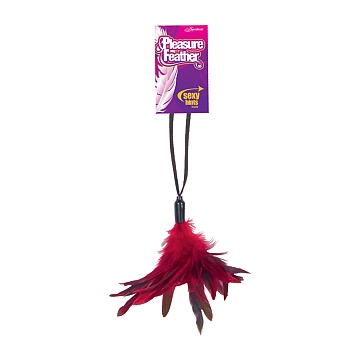 Pleasure Feather Red - Click Image to Close