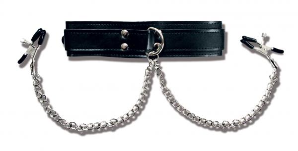 Collar with Nipple Clamps - Click Image to Close