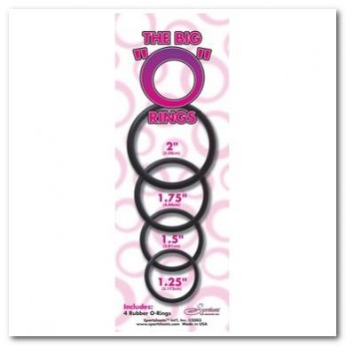 Rubber O-ring - 4 Pack