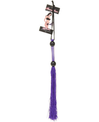 Rubber Whip 14 inch - Purple - Click Image to Close