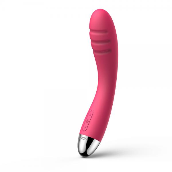 Betty Vibrator Plum Red - Click Image to Close