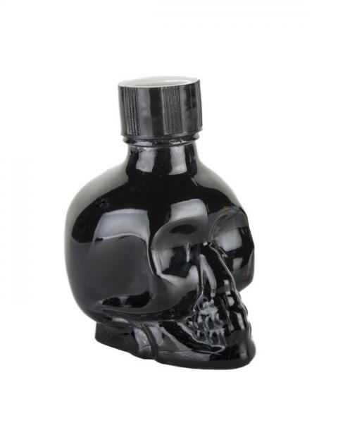 Liquid Latex Sparkle Body Glitter Black Skull 1oz - Click Image to Close