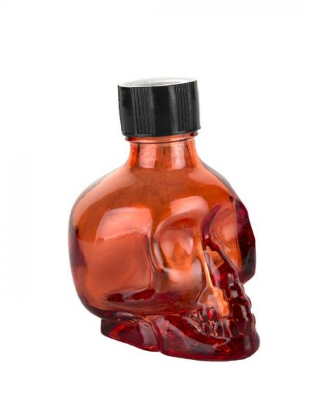 Liquid Latex Body Glitter Red Skull