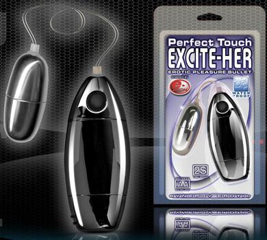Excite Her Silver Bullet Luster Black - Click Image to Close