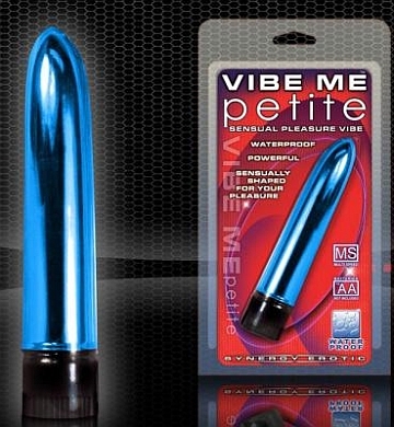 Vibe Me Petite W/P Massager Luster Blue - Click Image to Close