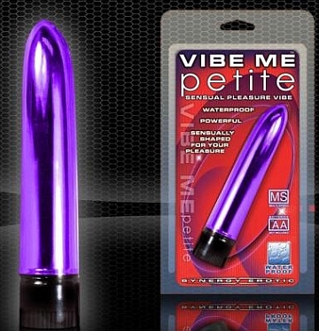 Vibe Me Petite W/P Massager Luster Violet - Click Image to Close