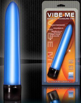 Vibe Me W/P Massager Luster Blue