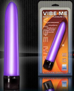 Vibe Me W/P Massager Luster Violet