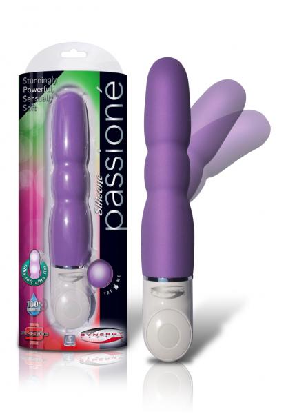 Passione Silicone Lavender Vibrator - Click Image to Close