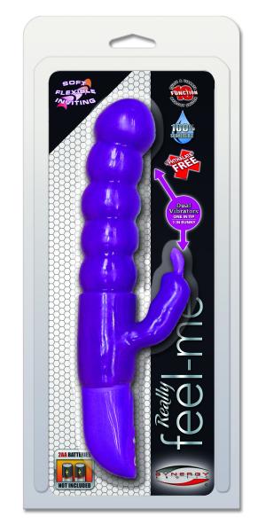 Really Feel Me Lavender Vibrator - Click Image to Close