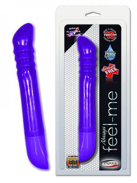Always Feel Me Lavender Vibrator - Click Image to Close
